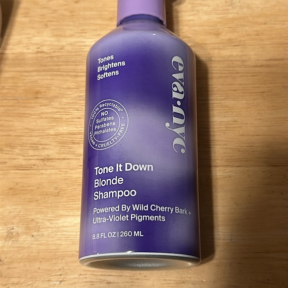 🆕 Eva NYC Tone it Down Blonde Shampoo - Picture 2 of 4